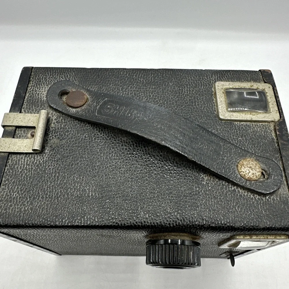Ansco Shur Shot Jr Box Camera 1940's Not Tested